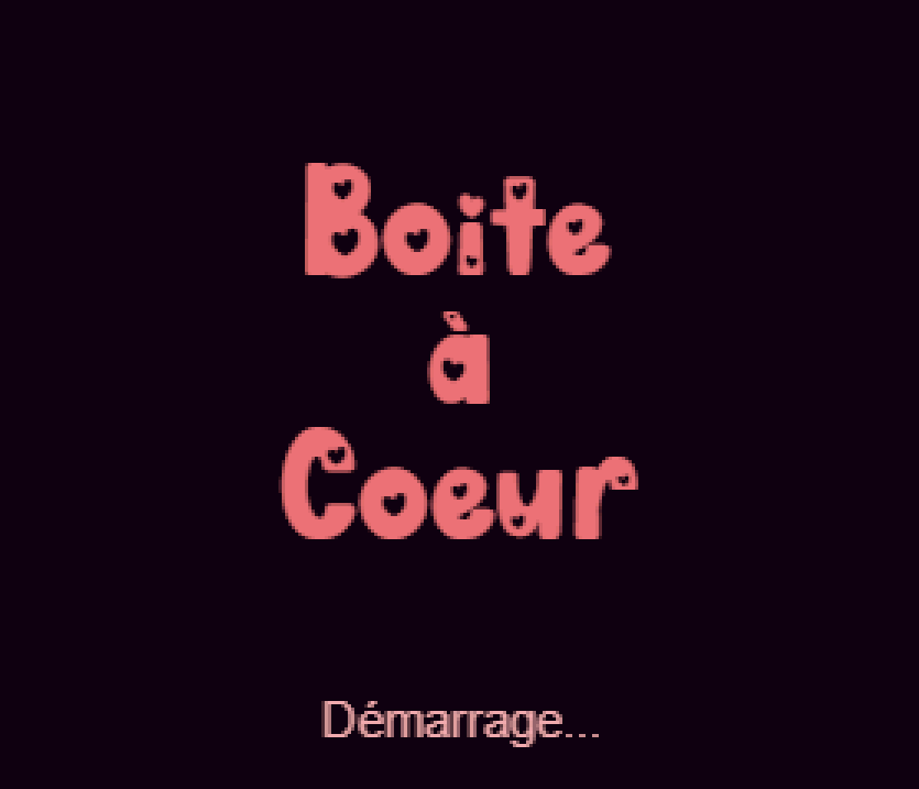 Écran d'accueil